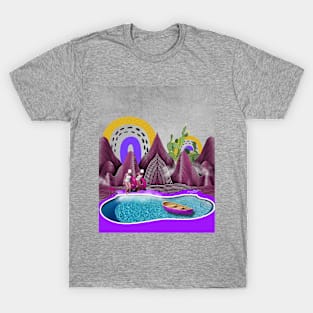 mountains surrealism T-Shirt